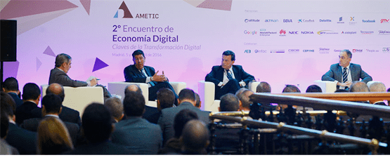 GMV participated in the panel discussion ´The digital transformation in the health sector´ in the event organized by AMETIC