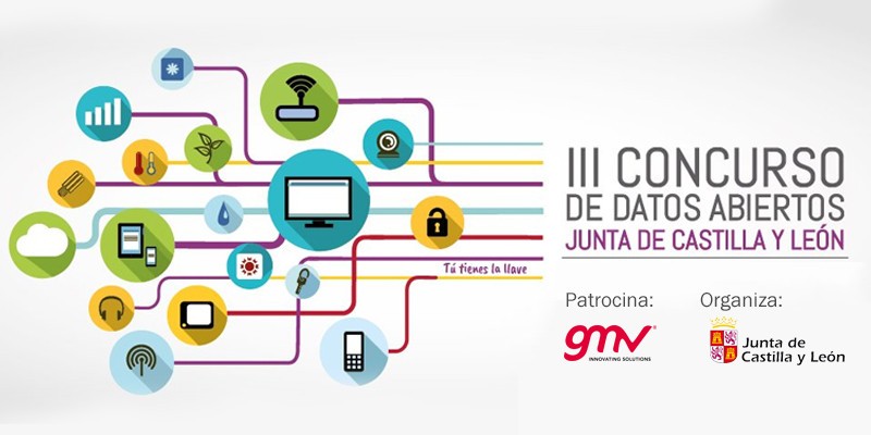 GMV supports the Junta de Castilla y León for holding the third Open Data Competition 