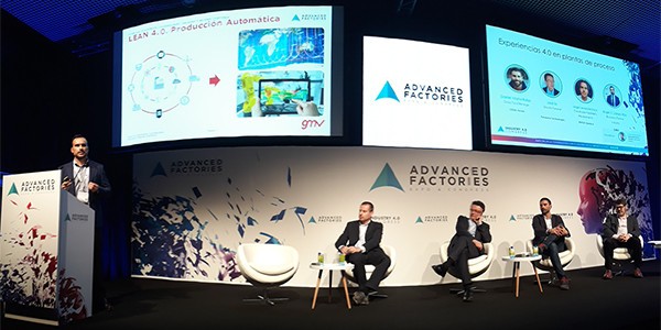 At the Advanced Factories Congress Ángel C. Lázaro, Industry Business Partner of GMV’s Secure e-Solutions sector, has shared GMV’s vision of digitalization processes within Industry 4.0 