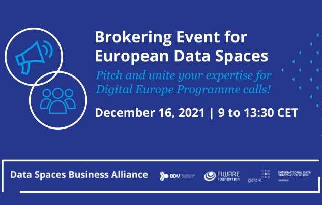 DSBA - Brokering event DEP Data for EU