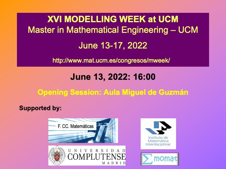 XVI UCM Modelling Week