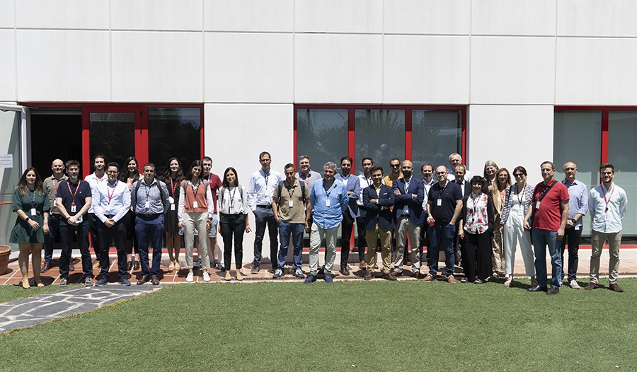 Reunión del estado actual y avances del proyecto AgrarIA en las oficinas de GMV