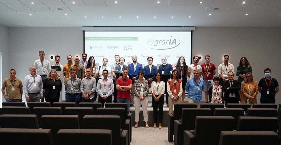 Reunión del estado actual y avances del proyecto AgrarIA en las oficinas de GMV