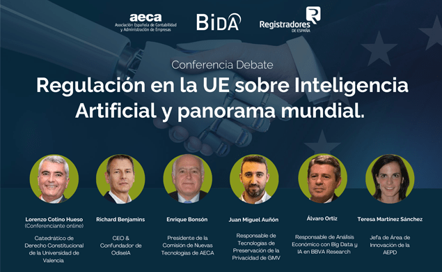 Conferencia BIDA: regulación en la UE sobre IA y panorama mundial