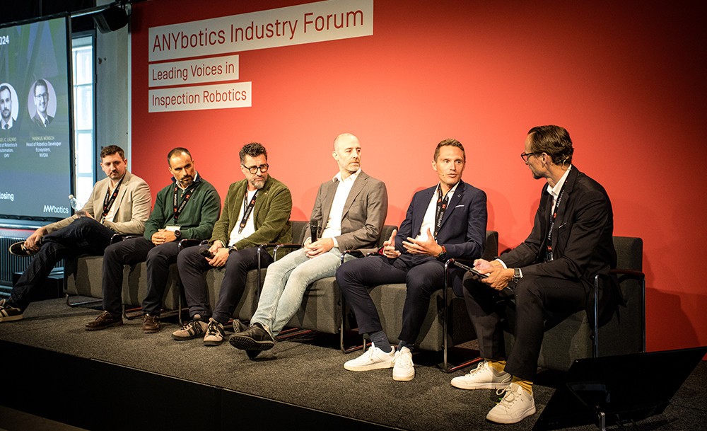 GMV en ANYbotics Industry Forum presentando ASUMO