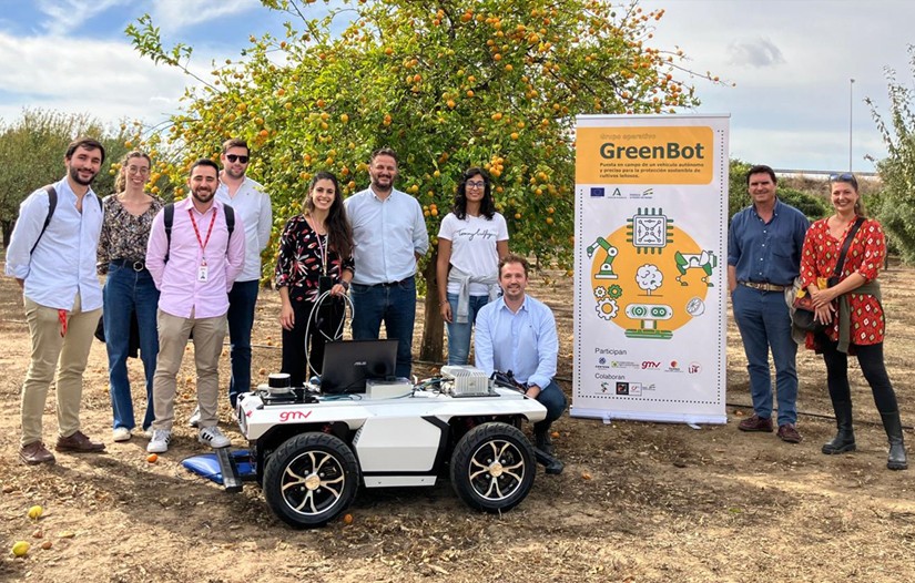 Greenbot, el robot capaz de localizar y eliminar malas hierbas
