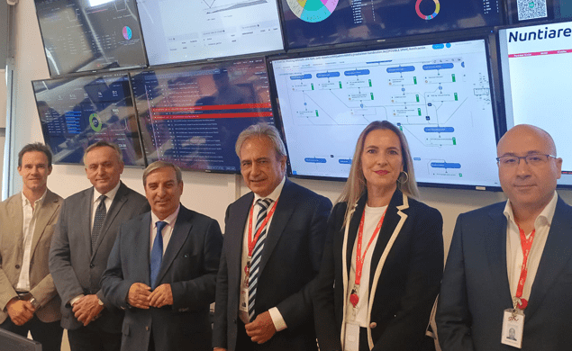 Visita del Consejero de Movilidad y Transformación Digital de la Junta de Castilla y León a GMVCERT de Valladolid