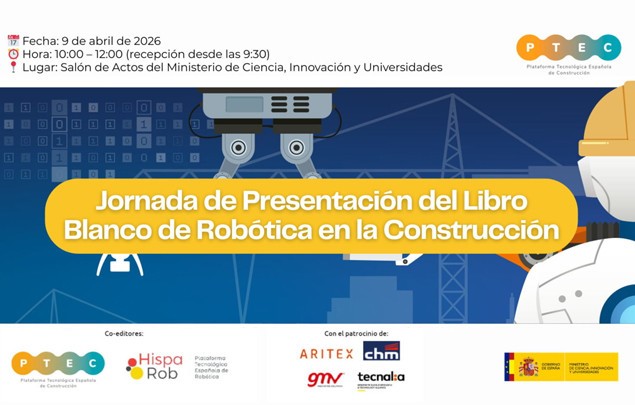Jornada de presentación del Libro Blanco de Robótica en la Construcción