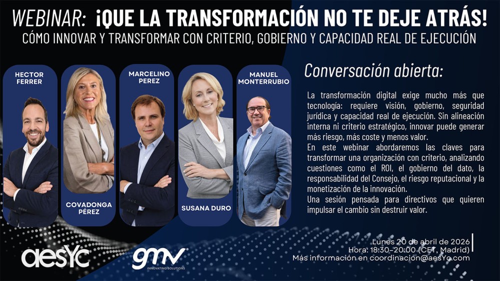 Webinar ¡Qué la transformación no te deje atrás!