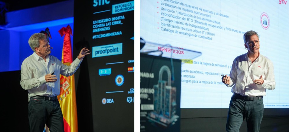 Javier Zubieta en las jornadas STIC 2026