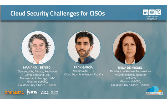 XVI Encuentro de Cloud Security Alliance España