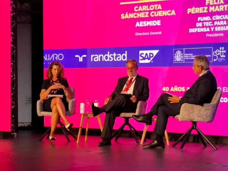 Santander40 panel "Ecosistema, innovar para proteger. La industria que impulsa la autonomía estratégica"