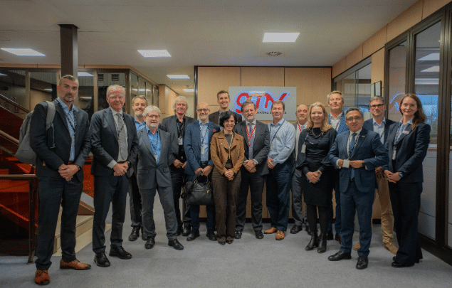 Visita delegación noruega