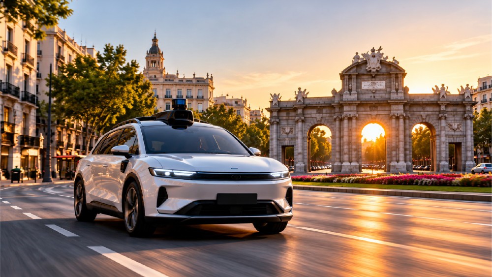 Robotaxis en Madrid