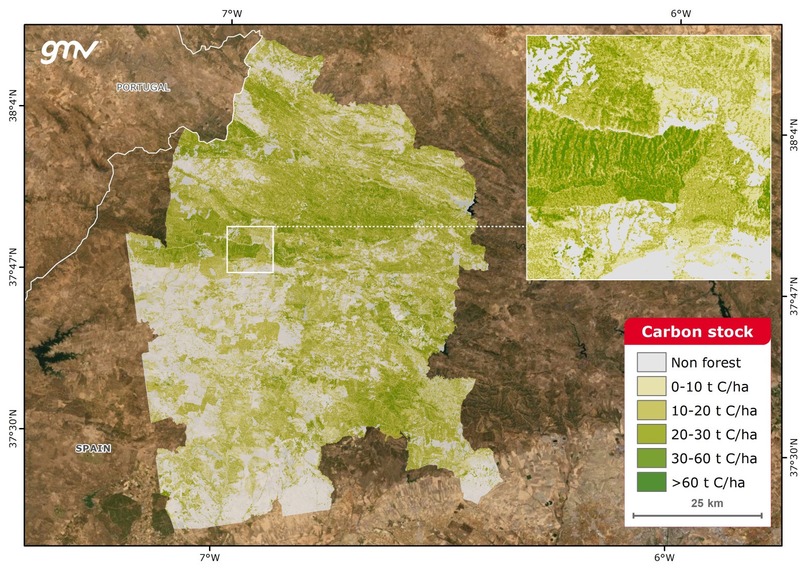 Portugal Land Use map