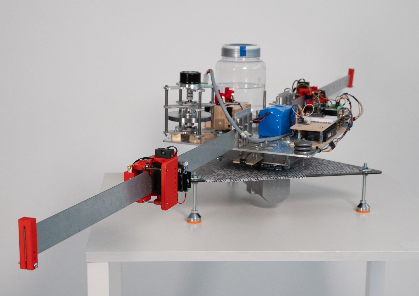 TRACTOR in double beam and sloshing configuration