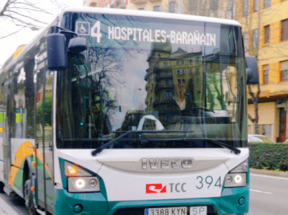 Sistema inteligente para el transporte urbano comarcal de Pamplona