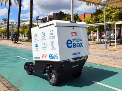 GMV y Scoobic cambian las reglas del reparto urbano con el nuevo vehículo eléctrico y autónomo