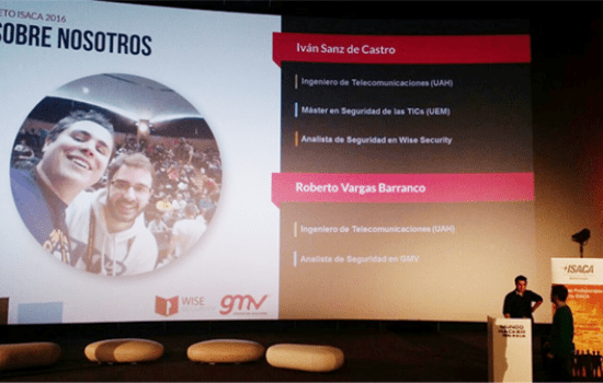 Roberto Vargas (GMV) wins the Reto ISACA 2016