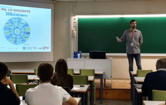 GMV driving technology and data management at Valladolid Polytechnic University