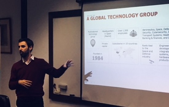 Pablo González, GMV Data Scientist, gave a paper sharing his experiences with data-related projects