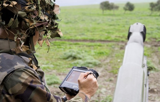 Talos empleado en unas maniobras militares