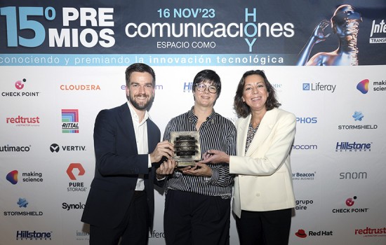 GMV y Exolum, reconocidos en la categoría de "Proyecto Transformación Digital" en los 15º Premios Comunicaciones Hoy
