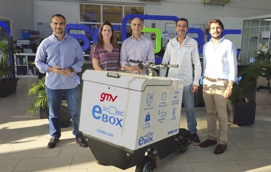 Passion Motorbike Factory y GMV revolucionan el reparto de última milla con una solución de movilidad autónoma y sostenible