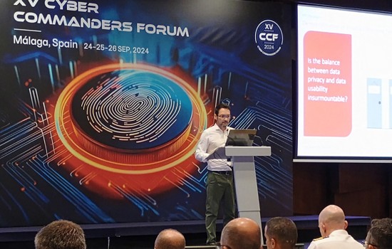 José Carlos Barrios en XV Cyber Commanders Forum