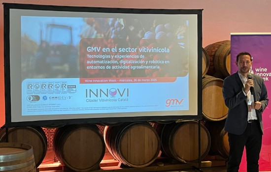 GMV presenta sus soluciones de automatización y robótica en la Wine Innovation Week