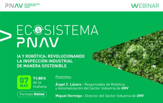 Webinar IA y Robótica: Revolucionando la Inspección Industrial de manera sostenible