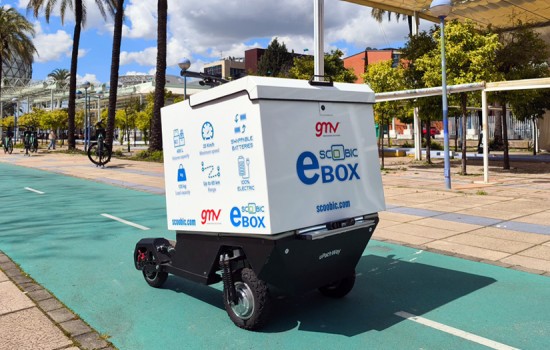 GMV y Scoobic cambian las reglas del reparto urbano con el nuevo vehículo eléctrico y autónomo