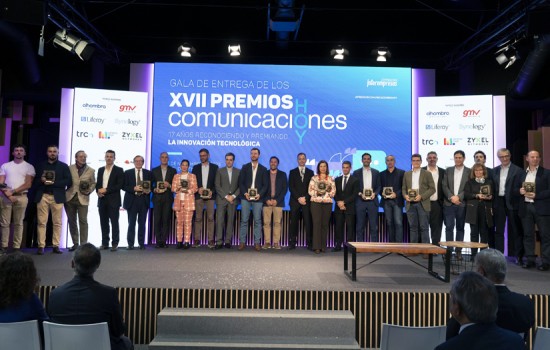 GMV, doblemente galardonada en la 17ª edición de los Premios Comunicaciones Hoy por su innovación en los ámbitos industrial y sanitario