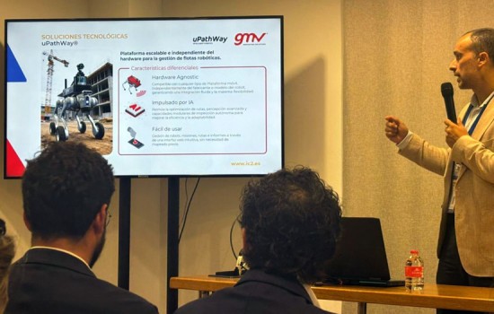 GMV muestra en IC2 el potencial de la robótica autónoma y la IA agéntica para transformar la construcción
