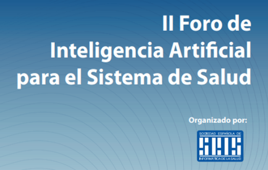 II Foro de Inteligencia Artificial para el Sistema de Salud