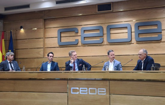 GMV aborda en la sede de CEOE el papel de la robótica y la IA en la digitalización y la competitividad empresarial